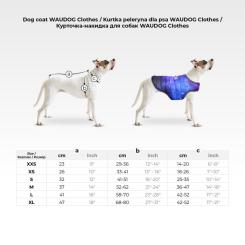 Курточка для животных WAUDOG Clothes Накидка Кубы 3Д XS Фото 1