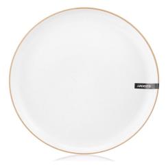 Тарелка Ardesto Apulia, 20.3см, кераміка, білий Фото