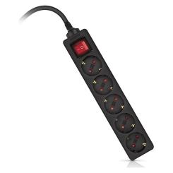 Сетевой фильтр питания REAL-EL RS-PROTECT M 10m, black Фото 9