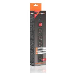 Сетевой фильтр питания REAL-EL RS-PROTECT M 10m, black Фото 10