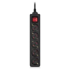 Сетевой фильтр питания REAL-EL RS-PROTECT M 10m, black Фото