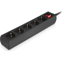 Сетевой фильтр питания REAL-EL RS-PROTECT M 10m, black Фото 4