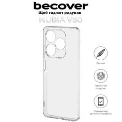 Чехол для мобильного телефона BeCover Nubia V60 Transparancy Фото 4
