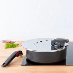 Крышка для посуды Tefal Ingenio, 20-28см, нержавіюча сталь, пластик Фото 6