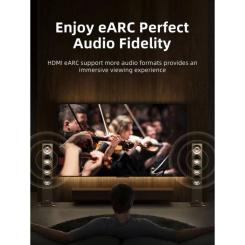 Кабель мультимедийный Cabletime HDMI M to HDMI M 30.0m V2.1 AOC Фото 6