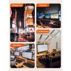 Кабель мультимедийный Cabletime HDMI M to HDMI M 30.0m V2.1 AOC Фото 7