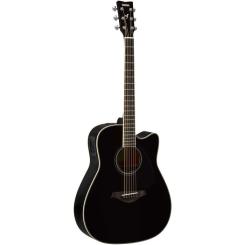 Гитара электроакустическая Yamaha FGX820C Black Фото