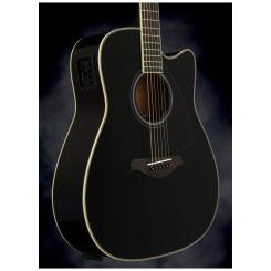 Гитара электроакустическая Yamaha FGX820C Black Фото 5
