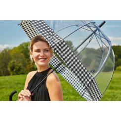 Зонт Fulton L042 Birdcage-2 Houndstooth Borde Фото 3