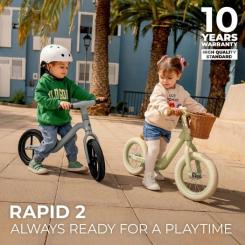 Беговел Kinderkraft Rapid 2 Savannah Green (KRRAPI02GRE0000) Фото 9