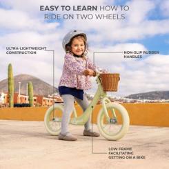 Беговел Kinderkraft Rapid 2 Savannah Green (KRRAPI02GRE0000) Фото 10