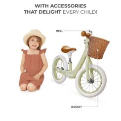 Беговел Kinderkraft Rapid 2 Savannah Green (KRRAPI02GRE0000) Фото 5