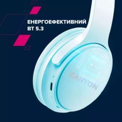 Наушники Canyon OnRiff 4 Bluetooth Pink Фото 10