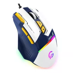 Мышка GamePro GM300BL USB Blue/White Фото 1
