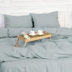 Постельное белье MirSon Лен Natural Linen Caspian 175x210 Фото 2