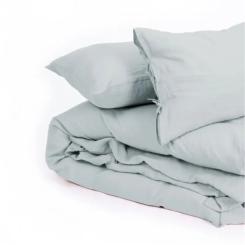 Постельное белье MirSon Лен Natural Linen Caspian 175x210 Фото 6