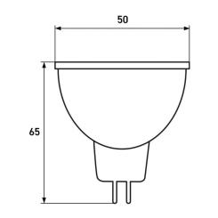 Лампочка Eurolamp LED SMD MR16 11W GU5.3 4000K Фото 2