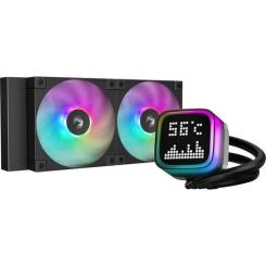 Система жидкостного охлаждения Deepcool LP240 ARGB Black Фото