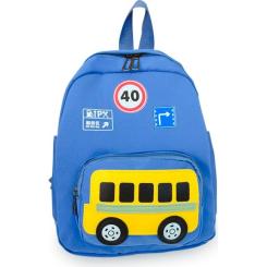 Рюкзак детский Evo-kids Small Bus Blue Фото