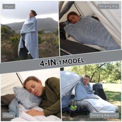 Спальный мешок Naturehike CNK2300SD022, світло-сірий Фото 3
