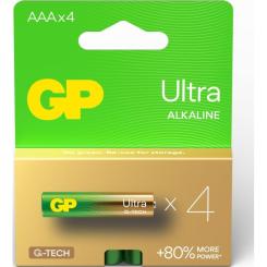 Батарейка Gp AAA LR03 Ultra Alkaline * 4 Фото 1