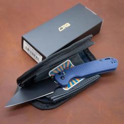 Нож CJRB Pyrite Light Large BB FRN Blue Фото 8