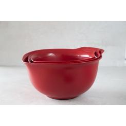 Миска KitchenAid Universal, набір 3 шт, червоний Фото 9