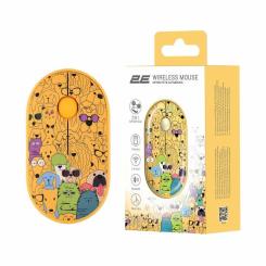 Мышка 2E MF300 PETSCATS&DOGS Silent Wireless/Bluetooth Yell Фото 6
