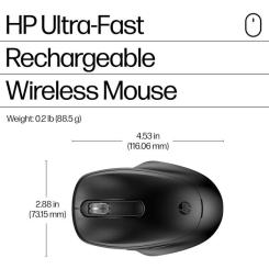 Мышка HP 510 Ultra-Fast Rechargeable Wireless Black Фото 7
