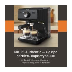Рожковая кофеварка эспрессо Krups XP381810 Фото 3