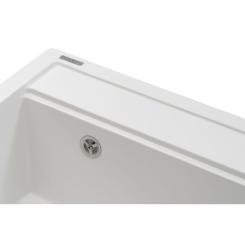 Мойка кухонная GRANADO ARTES white з сифоном Фото 3