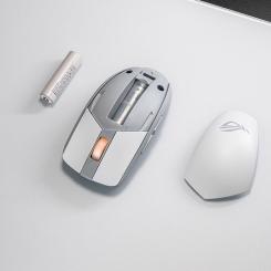 Мышка ASUS ROG Strix Impact III Wireless/Bluetooth White Фото 8
