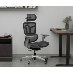 Офисное кресло Mealux S4 Air Grey Фото 10