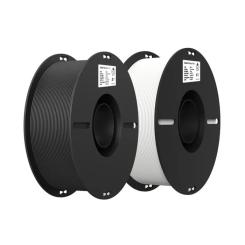 Пластик для 3D-принтера Creality PLA 2x1кг, 1.75мм, white+black Фото