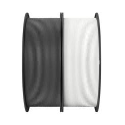 Пластик для 3D-принтера Creality PLA 2x1кг, 1.75мм, white+black Фото 3