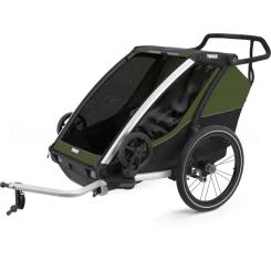 Коляска Thule Chariot Cab Double (Cypress Green) Фото 9