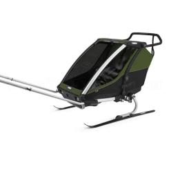 Коляска Thule Chariot Cab Double (Cypress Green) Фото 11