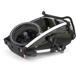 Коляска Thule Chariot Cab Double (Cypress Green) Фото 2