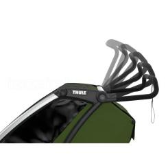 Коляска Thule Chariot Cab Double (Cypress Green) Фото 4