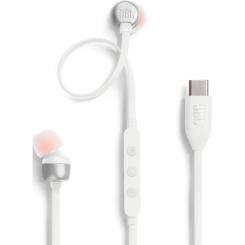 Наушники JBL Tune 310C USB-C White Фото 2