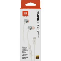 Наушники JBL Tune 310C USB-C White Фото 7