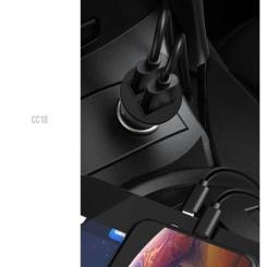 Зарядное устройство XO CC18 2.1A/2 USB Black Фото 1