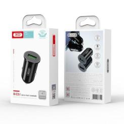 Зарядное устройство XO QC 3.0 CC35 18W/1USB Black Фото 2