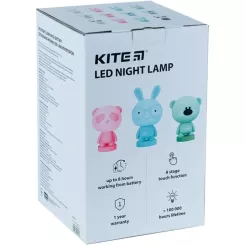 Ночник Kite Светильник LED с аккумулятором Bunny, зеленый Фото 2