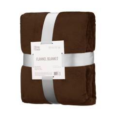 Плед Ardesto Flannel 160х200см, 100% полиэстер, коричневый Фото