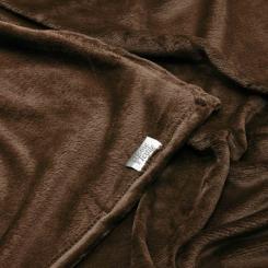 Плед Ardesto Flannel 160х200см, 100% полиэстер, коричневый Фото 2