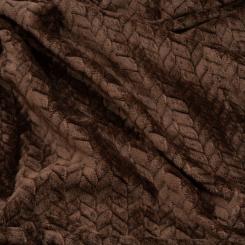Плед Ardesto Jacquard Braid 160х200см, 100% полиэстер, коричнев Фото 2