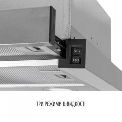 Вытяжка кухонная Perfelli TL 6822 I 1200 LED Фото 5