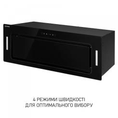 Вытяжка кухонная Minola BGH 9977 BL Silent Фото 7
