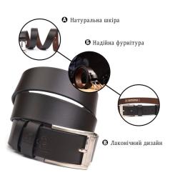 Ремень Grande Pelle Из натуральной кожи Коричневый Фото 3